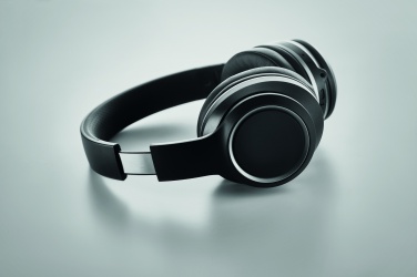 Logo trade business gift photo of: ANC headphone and pouch